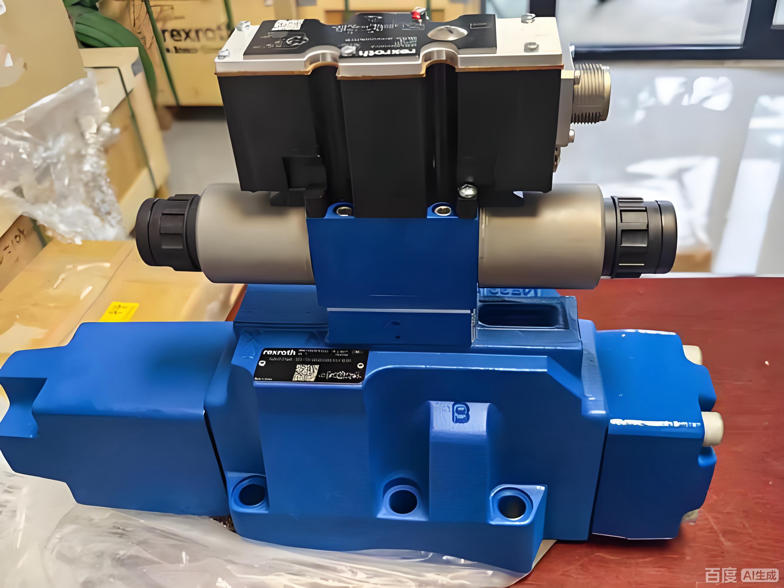 The pressure control servo valve at the 